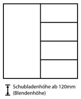 Dringenberg Schubladeneinteilung S7 120/5 019778